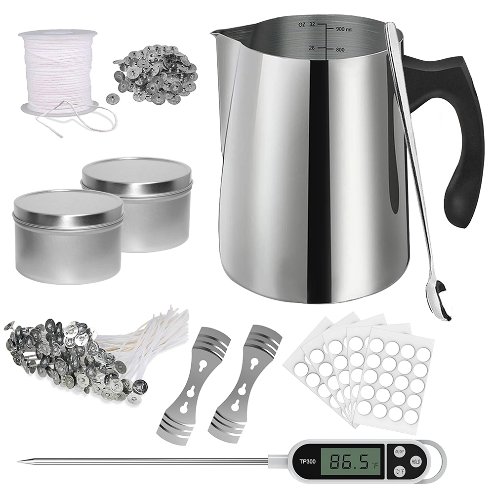 Candle Making Vessels - Candle Making Starter Kit Supplies Including