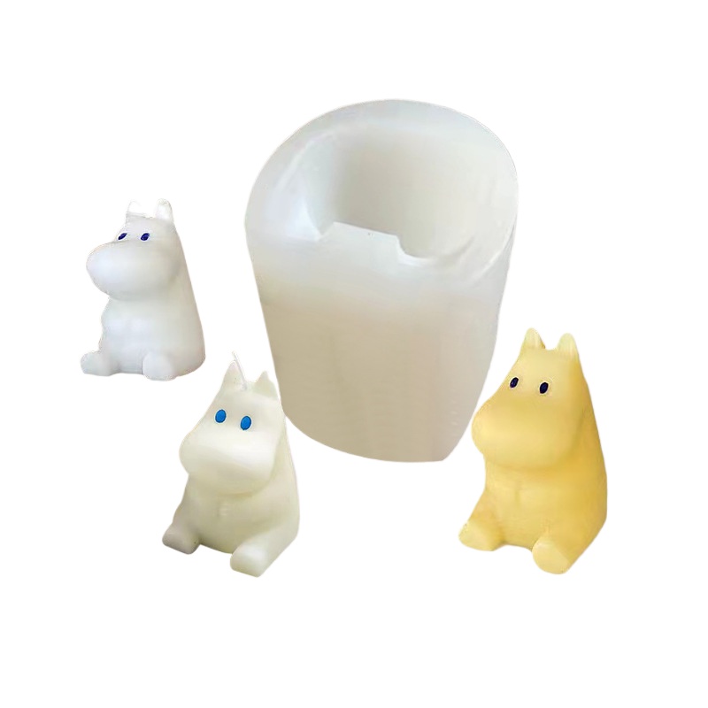 Candle Mold Silicone - Hot Cute Anime Moomin Series Silicone