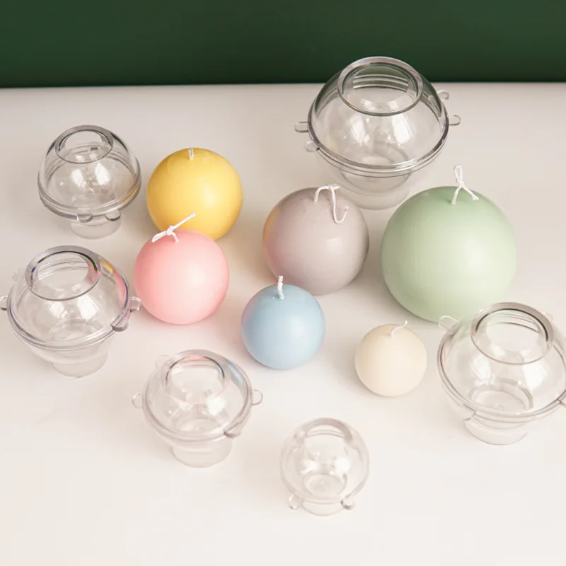 Candle Making Course - 5-8cm Spherical Candle Plastic Mold Home
