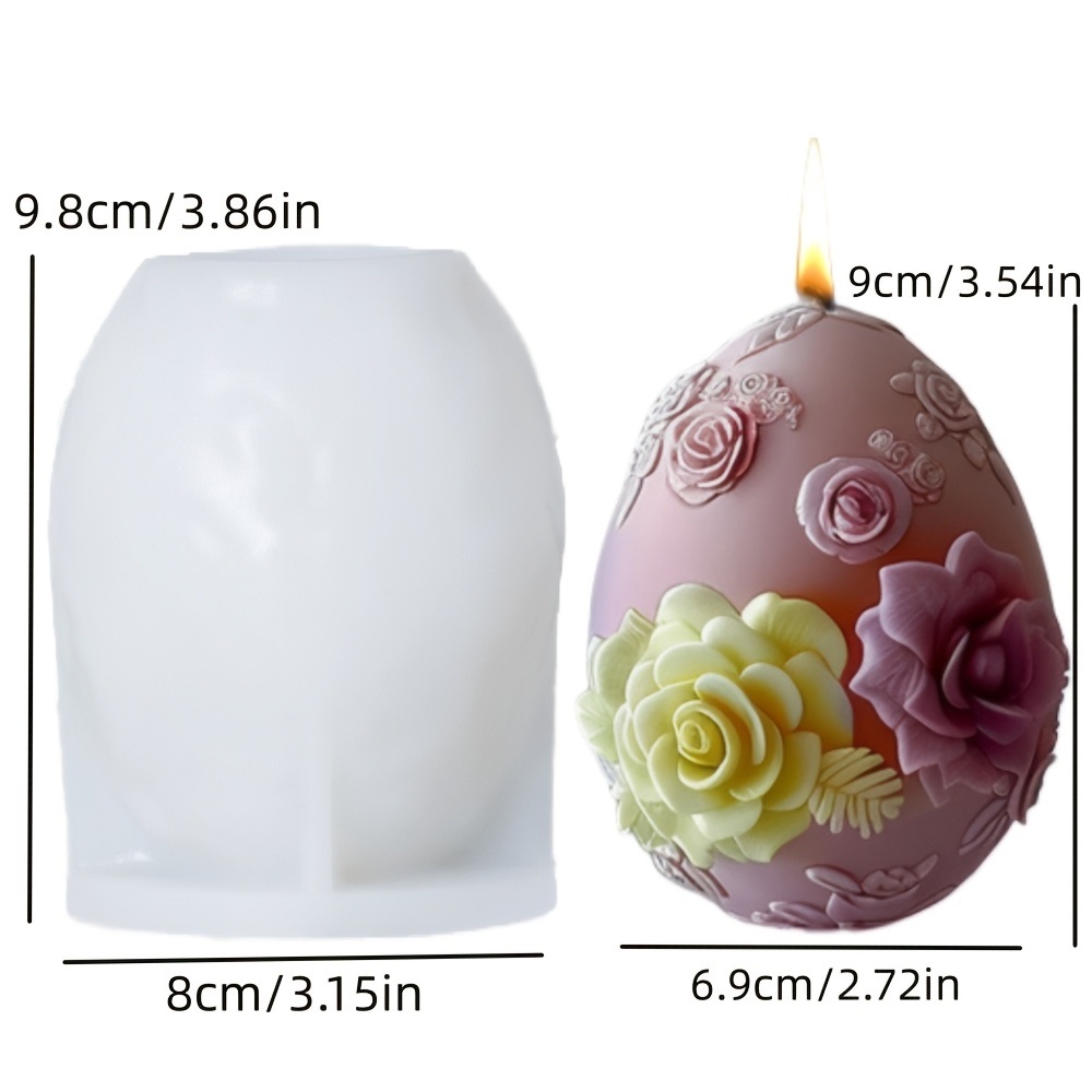 Candle Making Bath - Diy Craft Mold Flexible Easter Egg