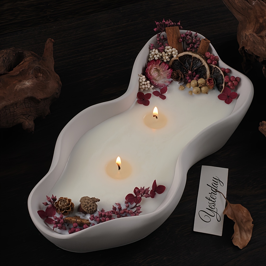 1 Large Irregular Oval Silicon - Candle Making Vessels recension och pris