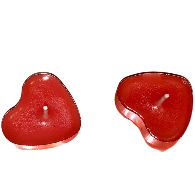 100 Sets Heart shaped Empty Al - Candle Making Vessels recension och pris