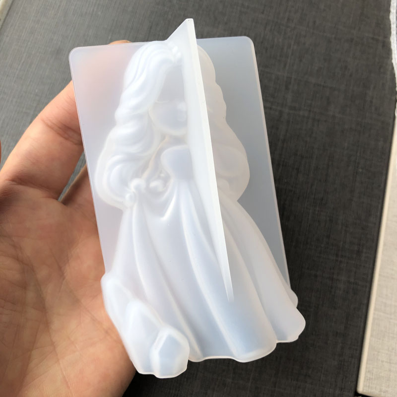 3D Cute Princess Silicone Cand - Candle Making Tools recension och pris
