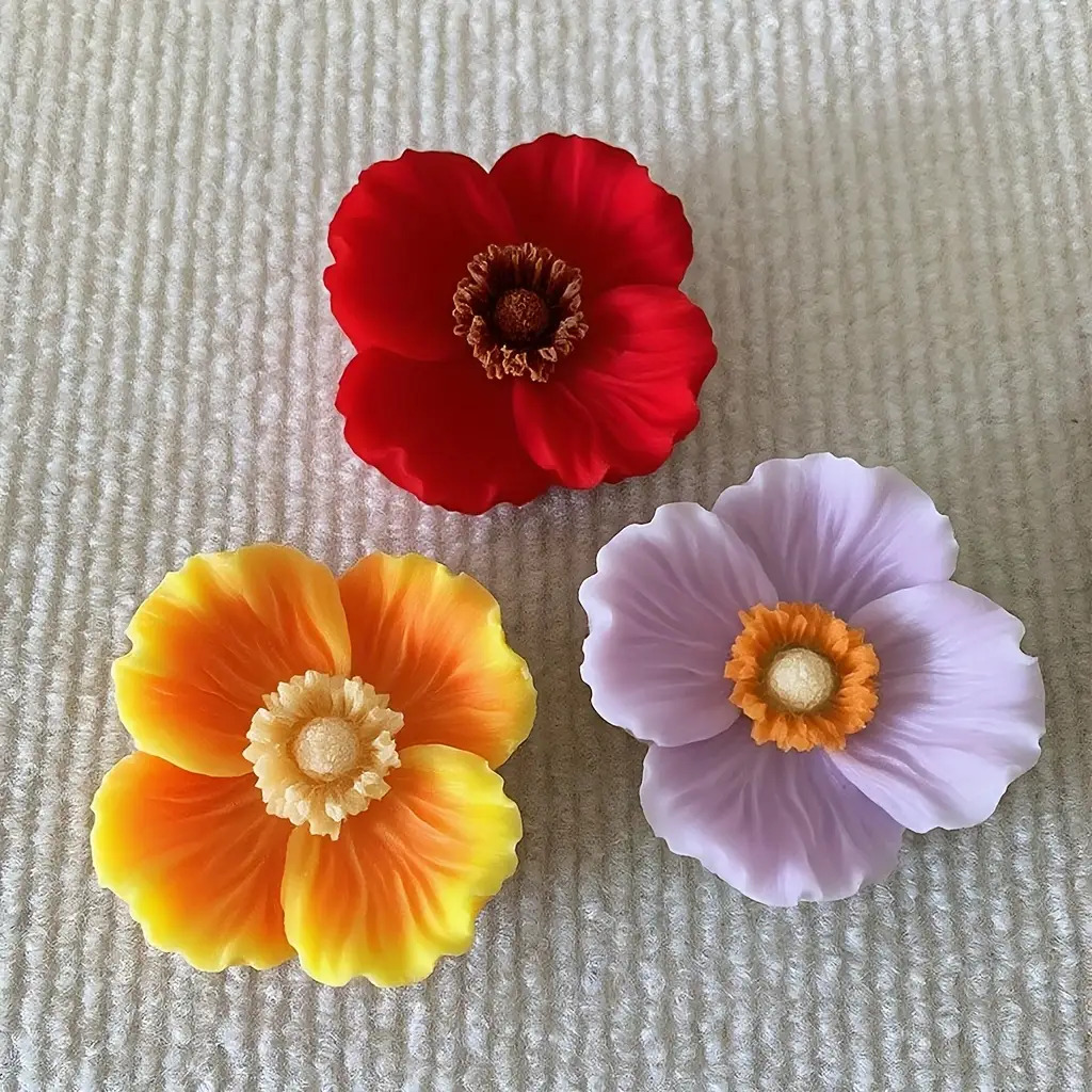 Flower Silicone Candle Mold, C - Candle Making Vessels recension och pris