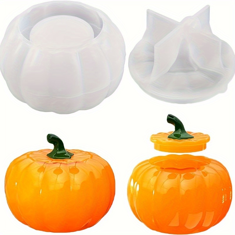 2pcs Pumpkin Jar Silicone Mold - Candle Mold Silicone recension och pris