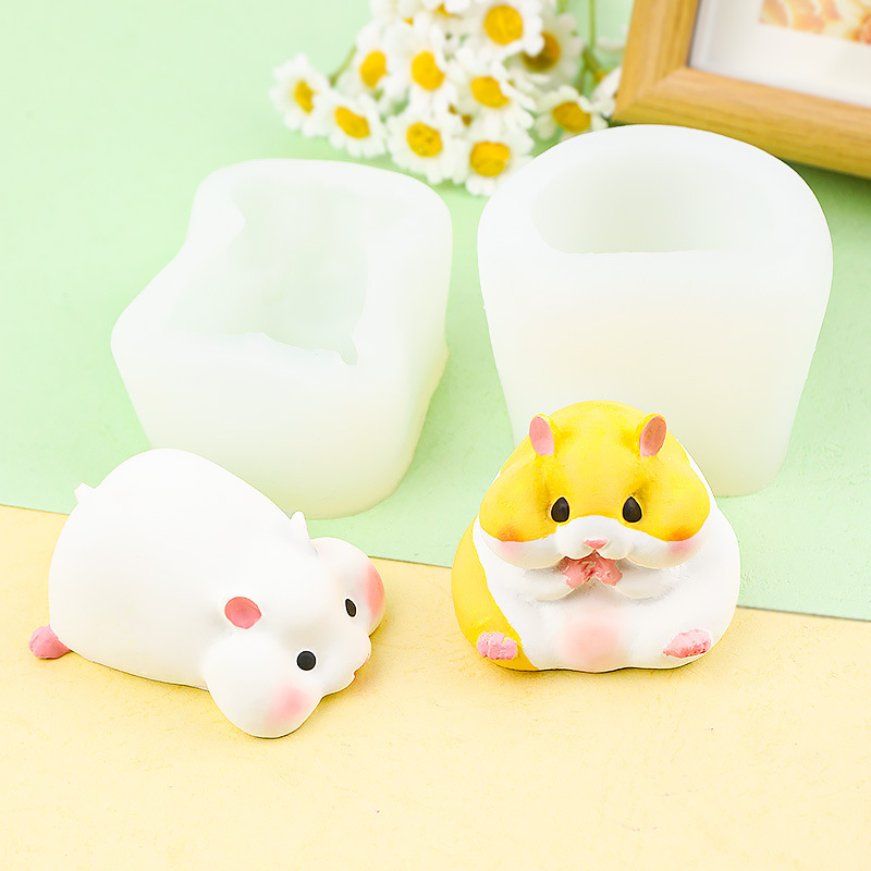 DIY Cute Hamster Mold Chocolat - Candle Mold Silicone recension och pris