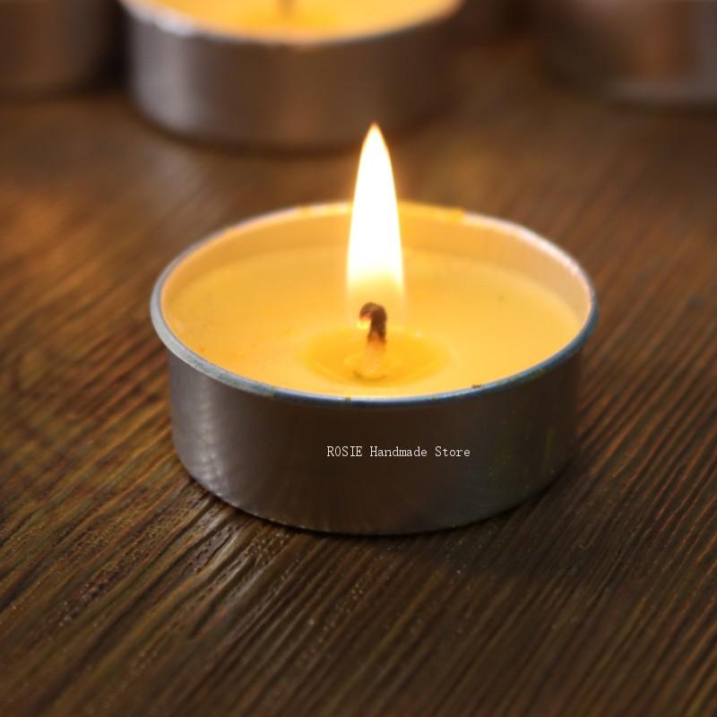 Empty Tea Wax Circular Aluminu - Candle Making Vessels recension och pris