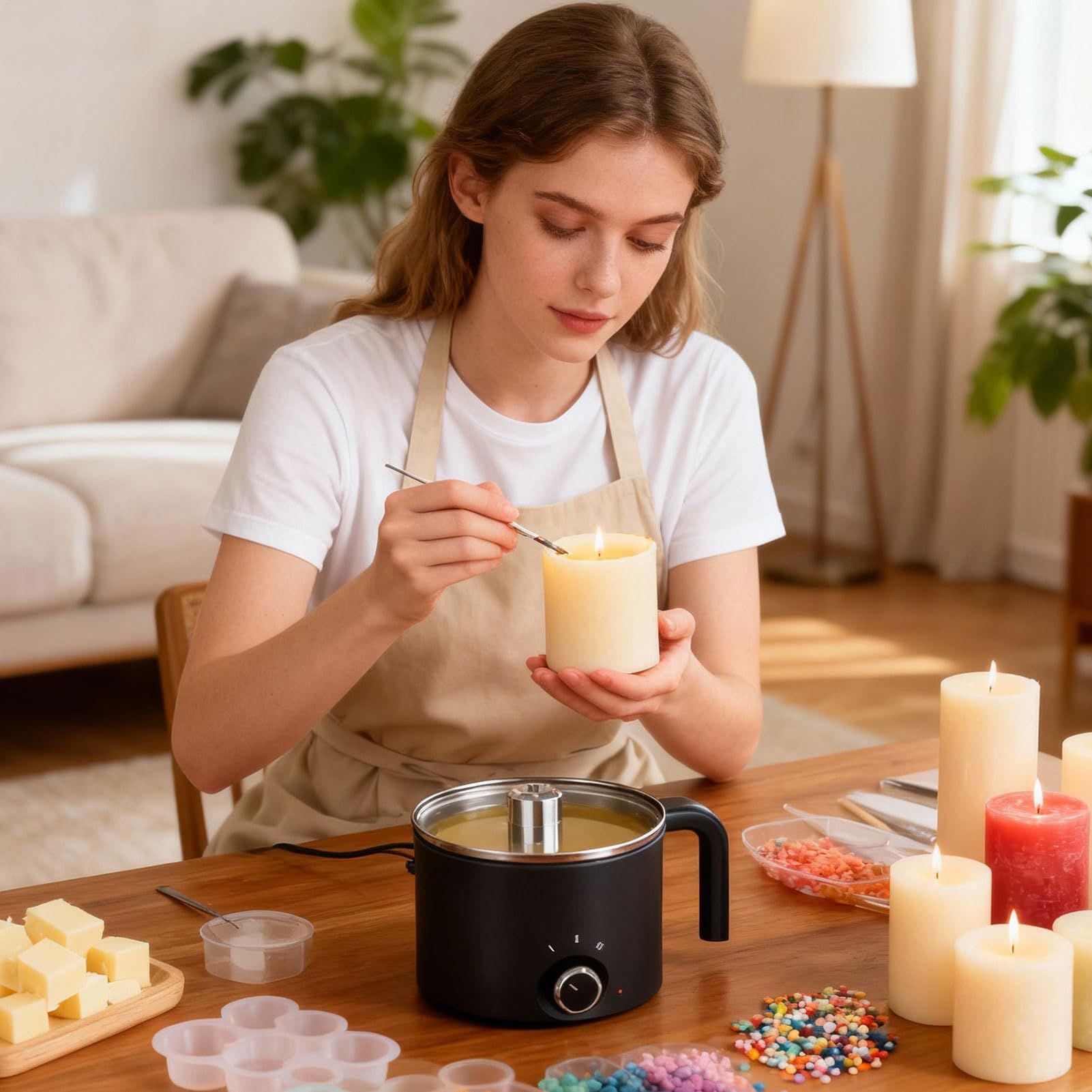 1.5L Wax Melting Pot Candle Wa - Candle Making Vessels recension och pris