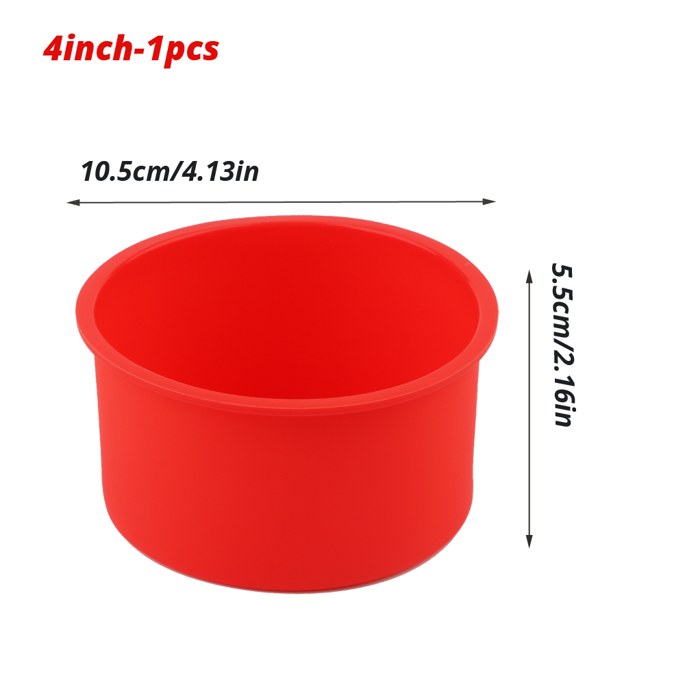 1 Piece of 4inch Round Silicon - Candle Mold Silicone recension och pris