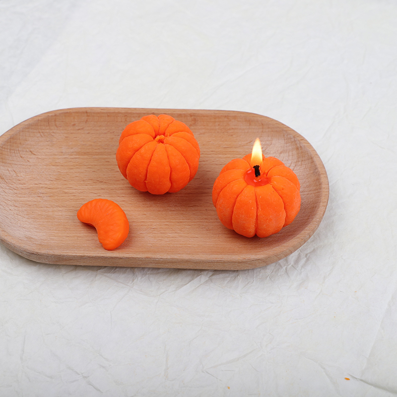 3D Orange Candle Mould Silicon - Candle Making Bath recension och pris