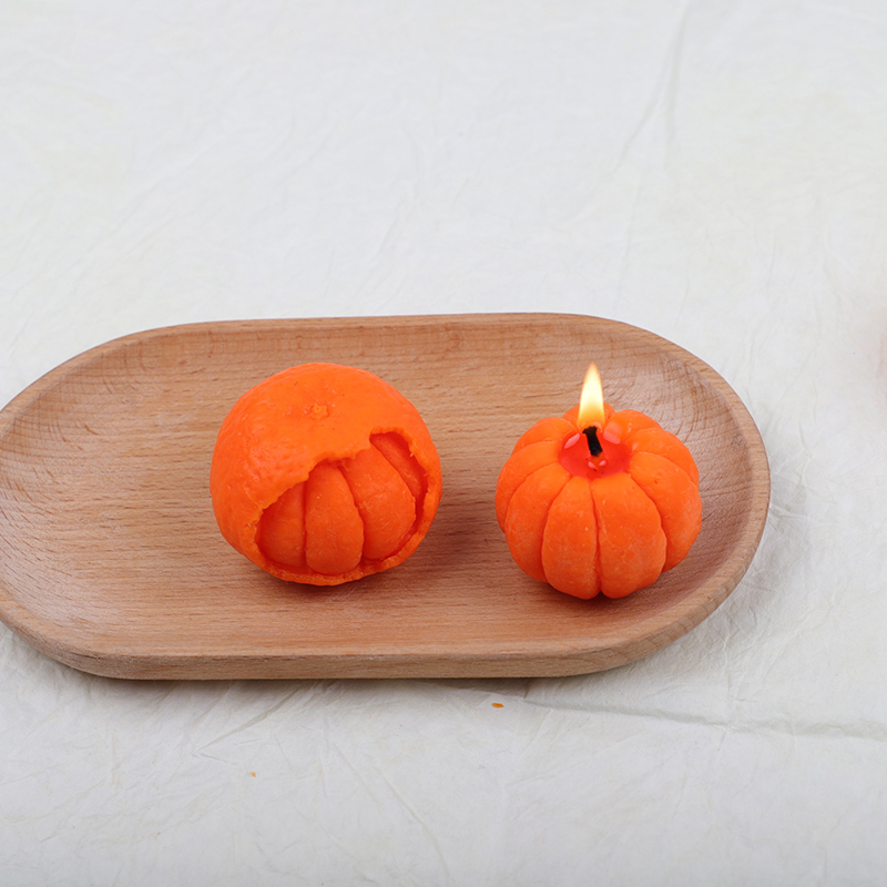 3D Orange Candle Mould Silicon - Candle Making Bath recension och pris