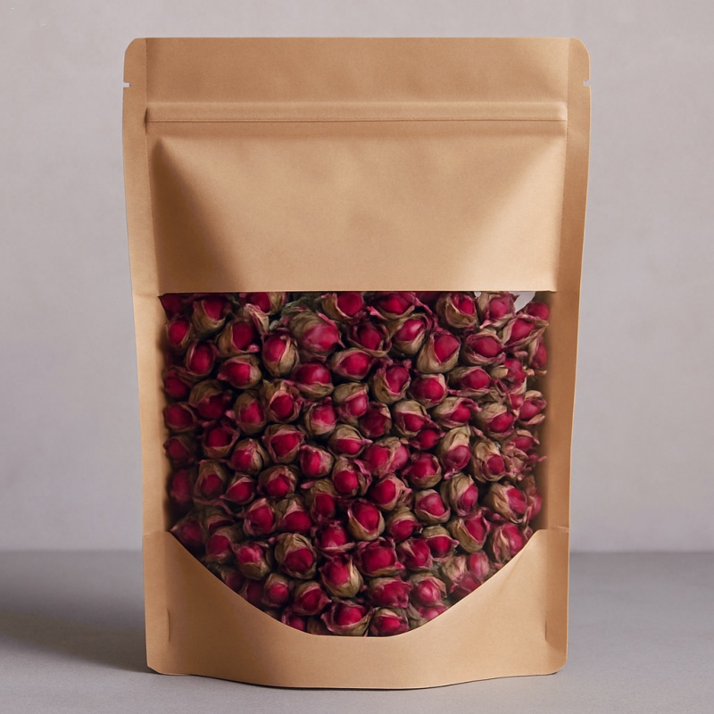 Premium Natural Dry Rose Buds  - Candle Making Bath recension och pris