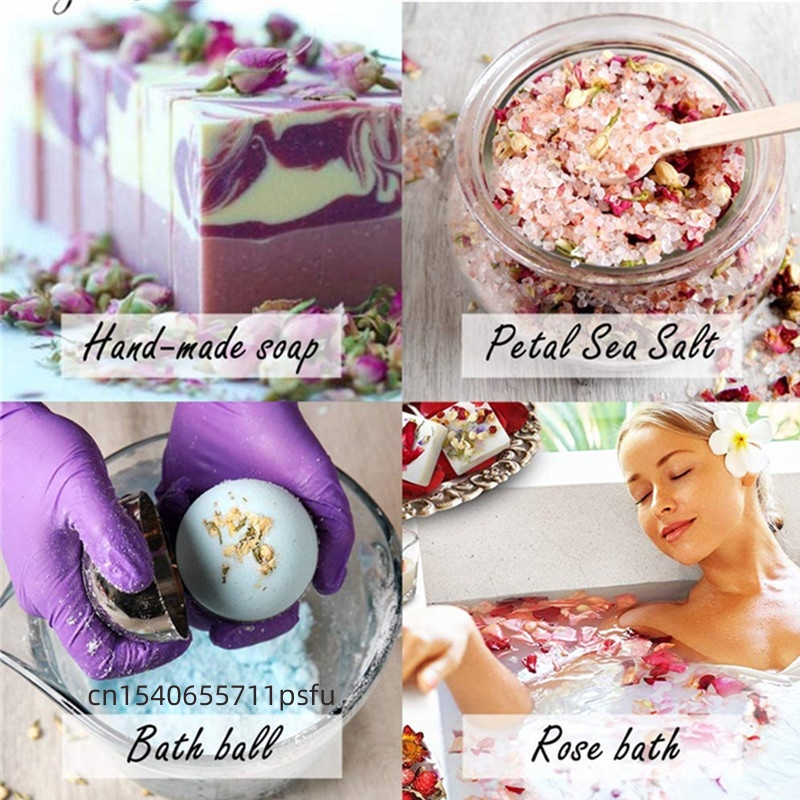 Premium Natural Dry Rose Buds  - Candle Making Bath recension och pris