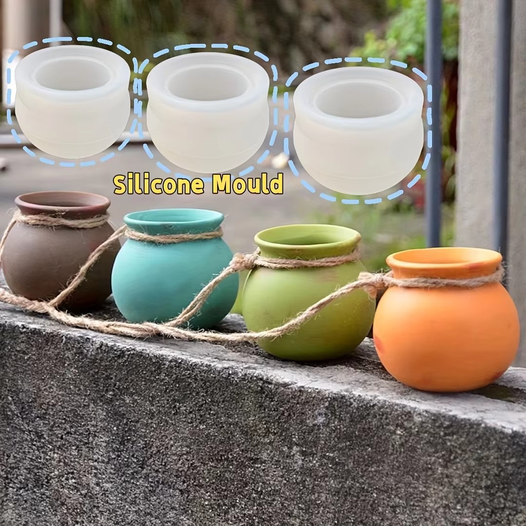 Silicone Flower Pot Molds, Res - Candle Making Vessels recension och pris