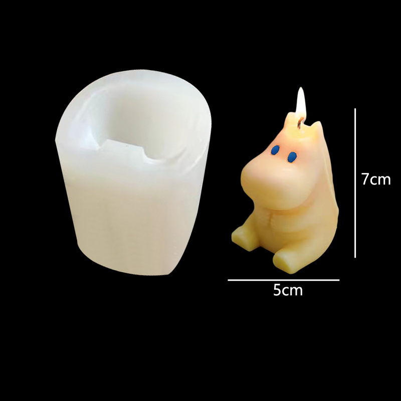 Hot Cute Anime Moomin Series S - Candle Mold Silicone recension och pris