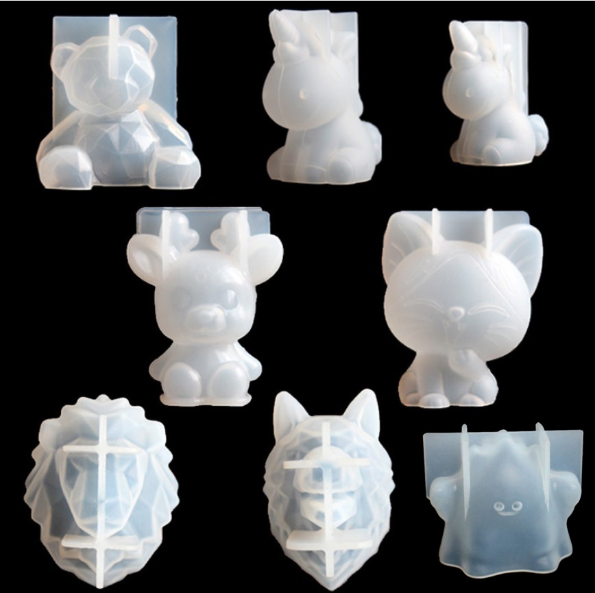 Transparent Unicorn Silicone E - Candle Mold Silicone recension och pris