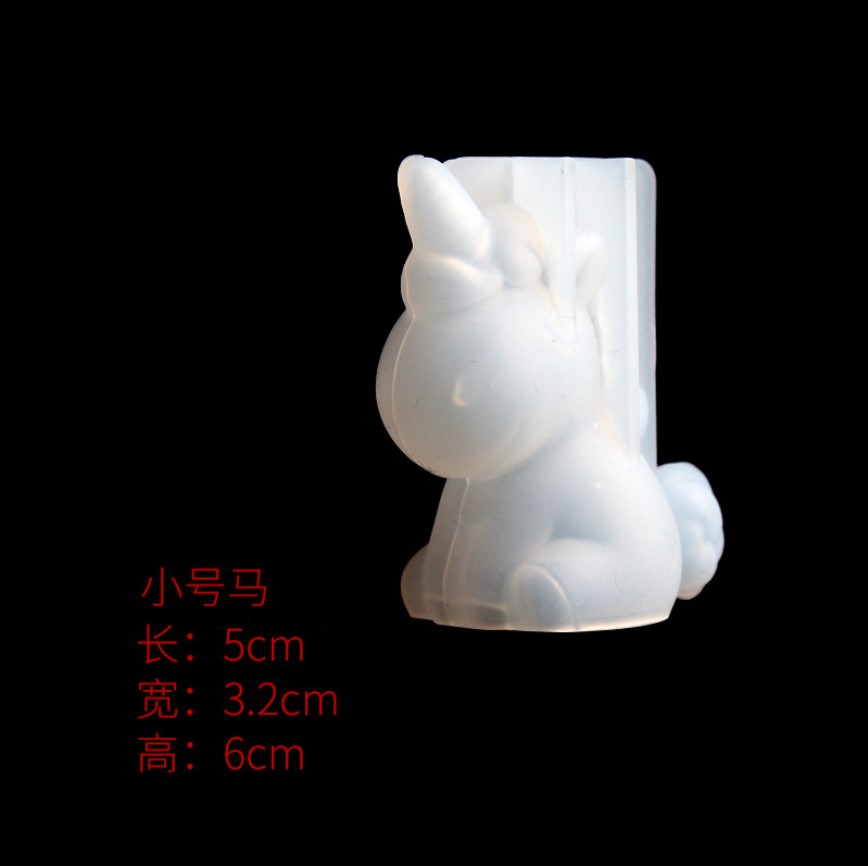 Transparent Unicorn Silicone E - Candle Mold Silicone recension och pris