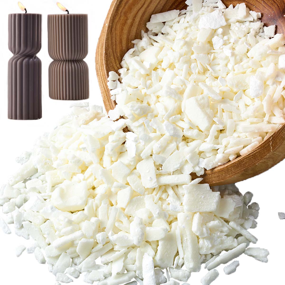 1 Pounds Pure White Soy Wax Fo - Candle Making Raw Material recension och pris