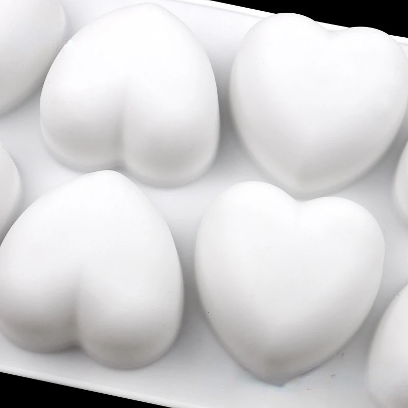 Love Heart Silicone Soap Mold  - Candle Making Tools recension och pris