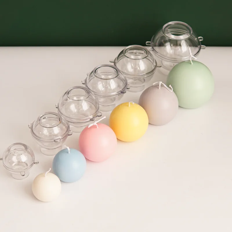 5-8cm Spherical Candle Plastic - Candle Making Course recension och pris