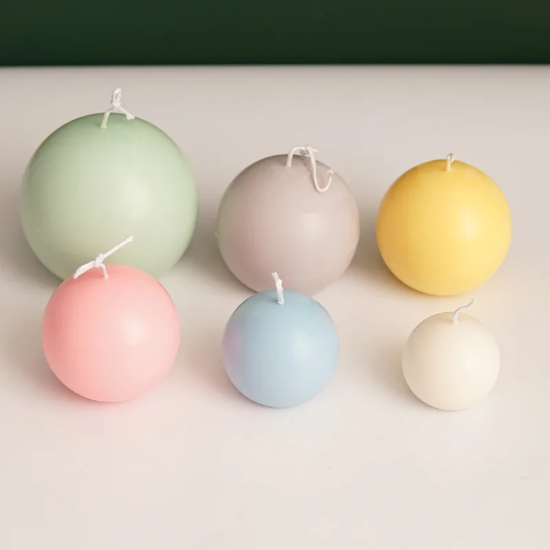 5-8cm Spherical Candle Plastic - Candle Making Course recension och pris