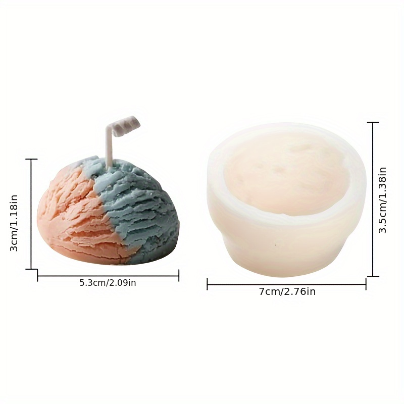 Ice Cream Spherical Candle Mak - Candle Making Gel Wax recension och pris