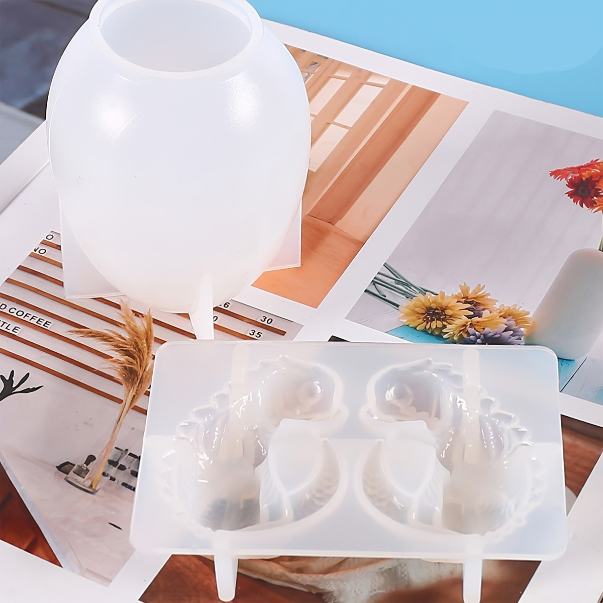 Silicone Dragon Egg Molds, 2-P - Candle Making Tools recension och pris