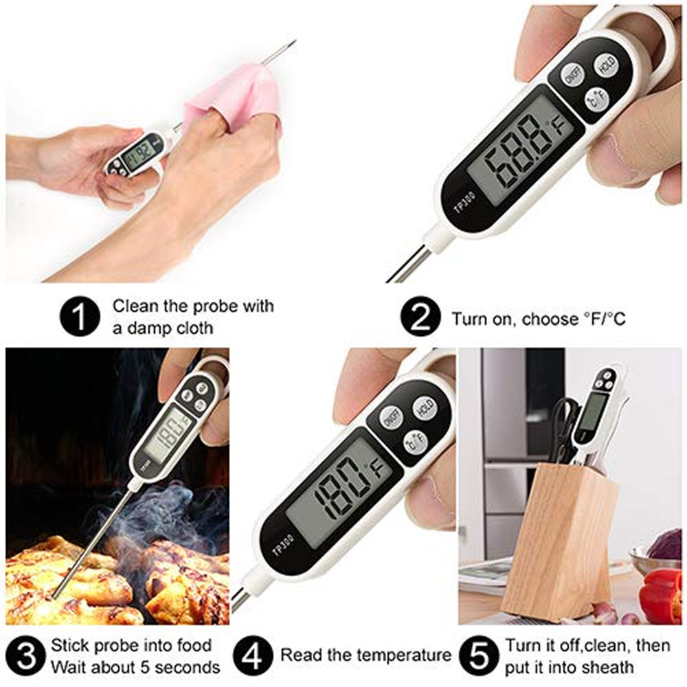 New Design Digital Food Thermo - Thermometer Candy Candle recension och pris