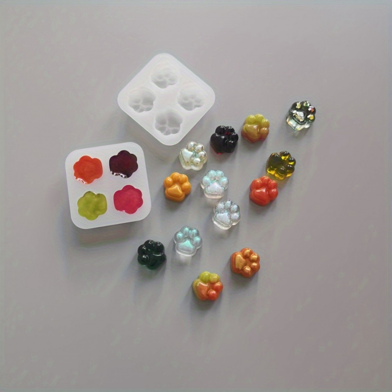 1Cat Paw Pattern Silicone Mold - Candle Making Tools recension och pris