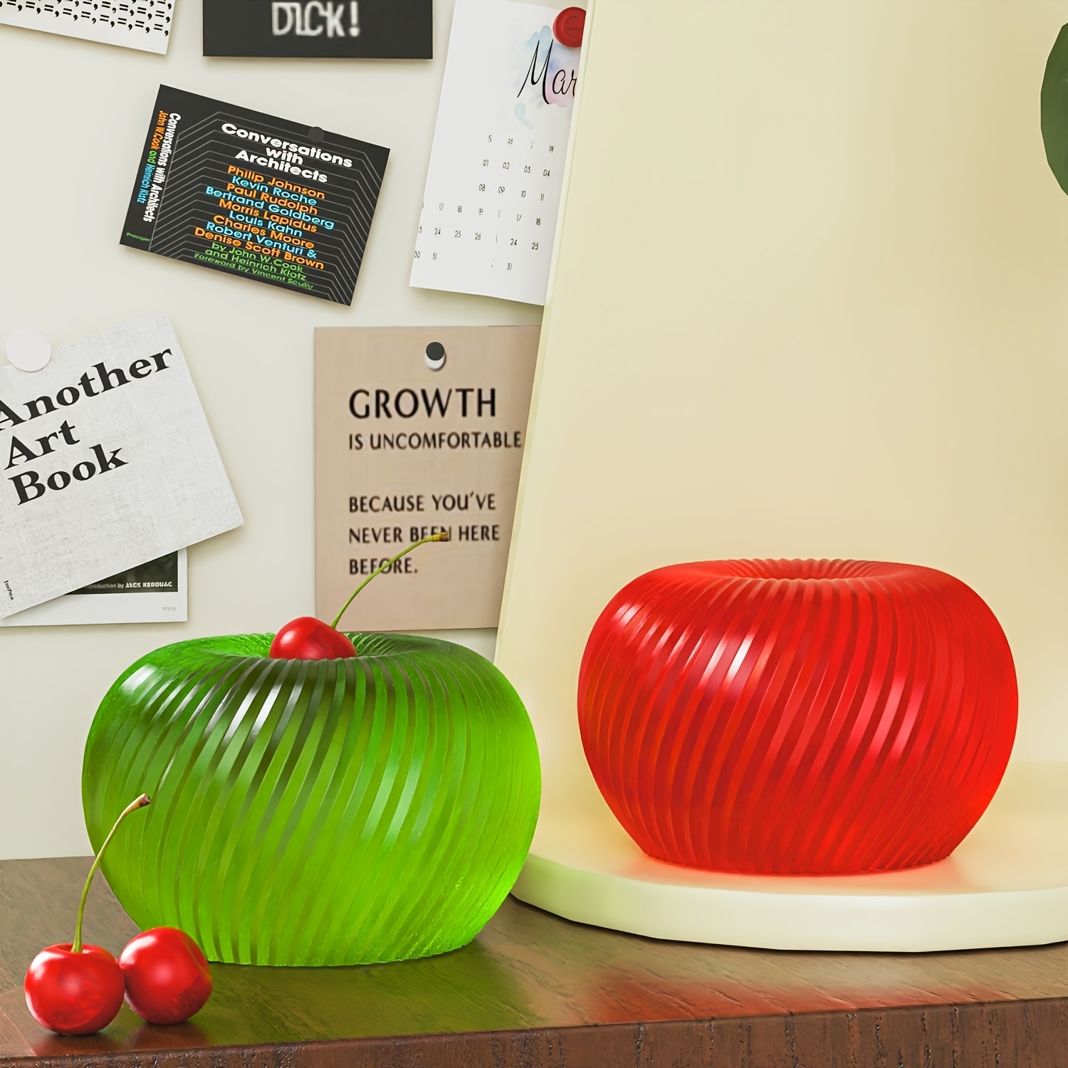 A trendy red apple silicone mo - Candle Mold Silicone recension och pris