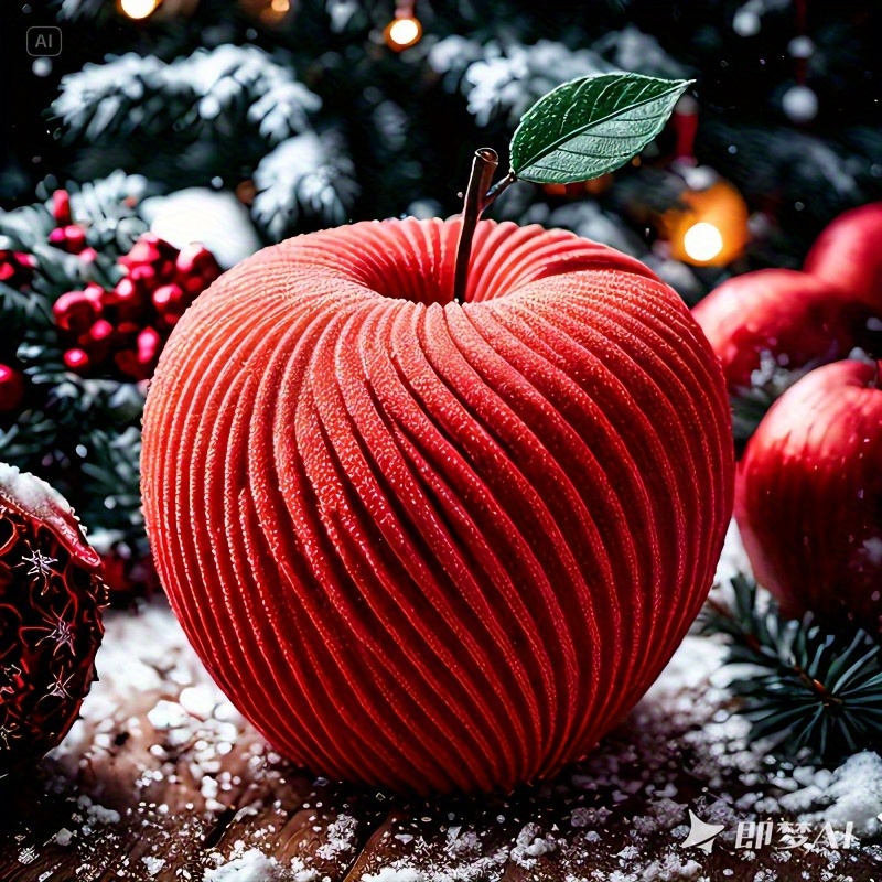 A trendy red apple silicone mo - Candle Mold Silicone recension och pris