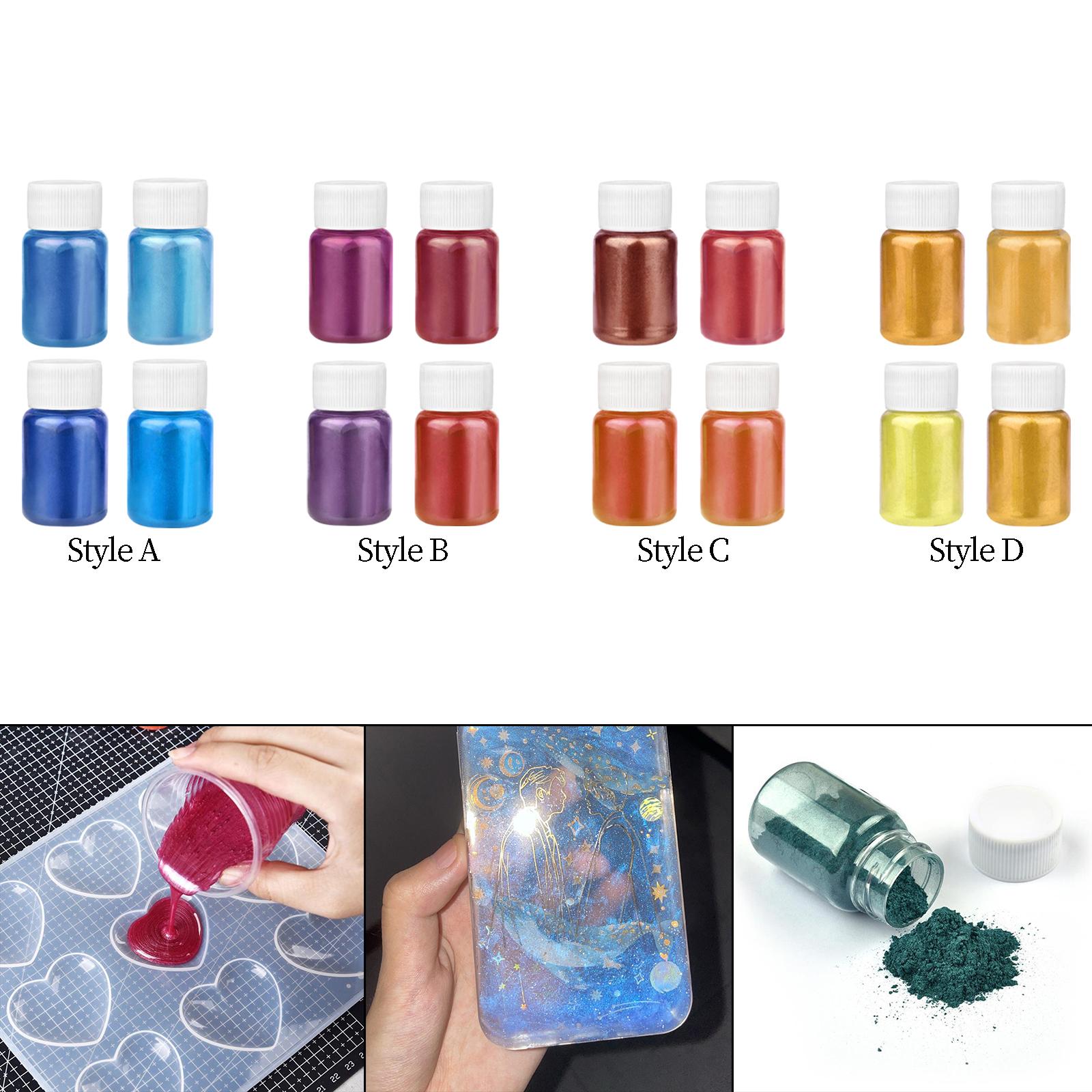 4 Pieces Pearlescent Mica Powd - Candle Making Bath recension och pris