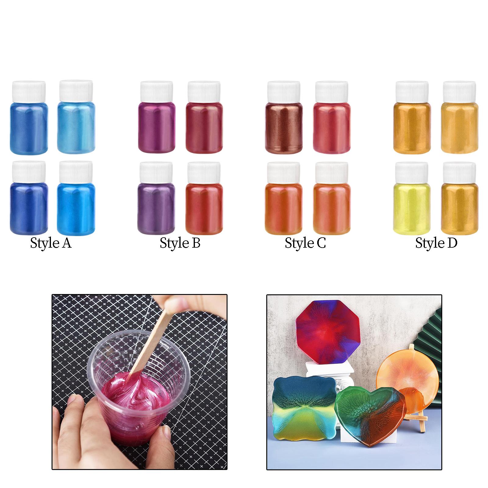 4 Pieces Pearlescent Mica Powd - Candle Making Bath recension och pris