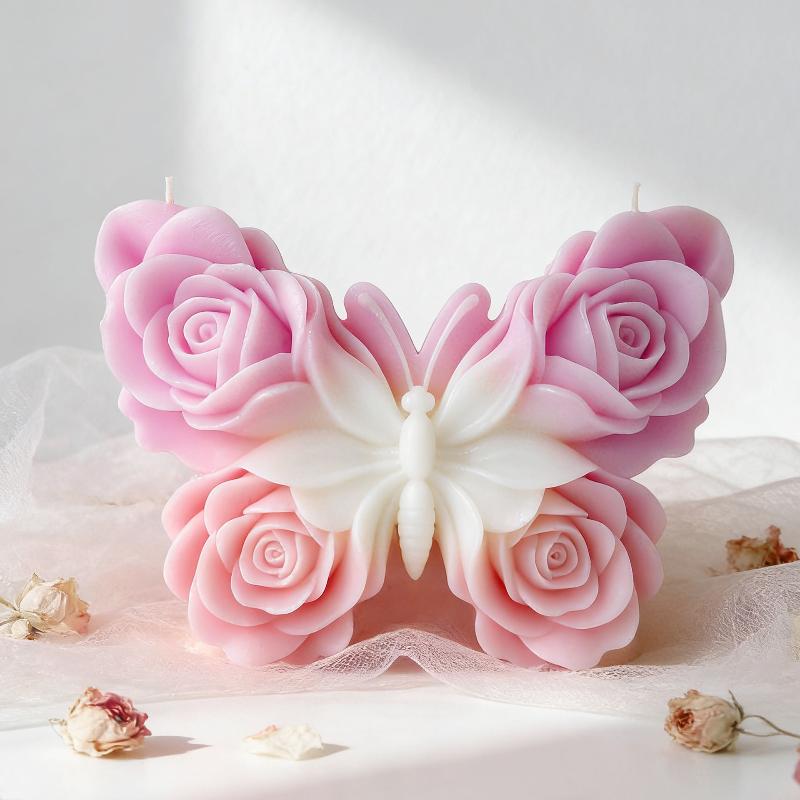 DIY Rose Butterfly Form Silico - Candle Making Tools recension och pris