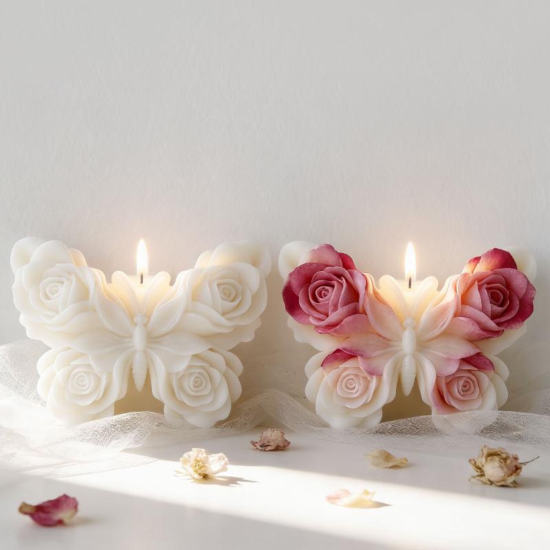DIY Rose Butterfly Form Silico - Candle Making Tools recension och pris