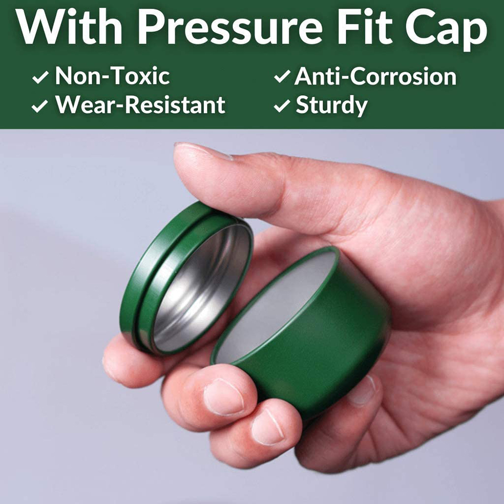 Tea Can with Airtight Lids Tin - Candle Making Vessels recension och pris