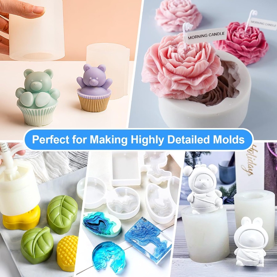 Silicone Mold Making Kit, 38.8 - Candle Making Tools recension och pris