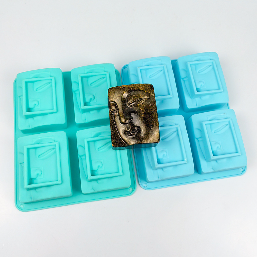 4 Holes Buddha Portrait Soap M - Candle Making Course recension och pris