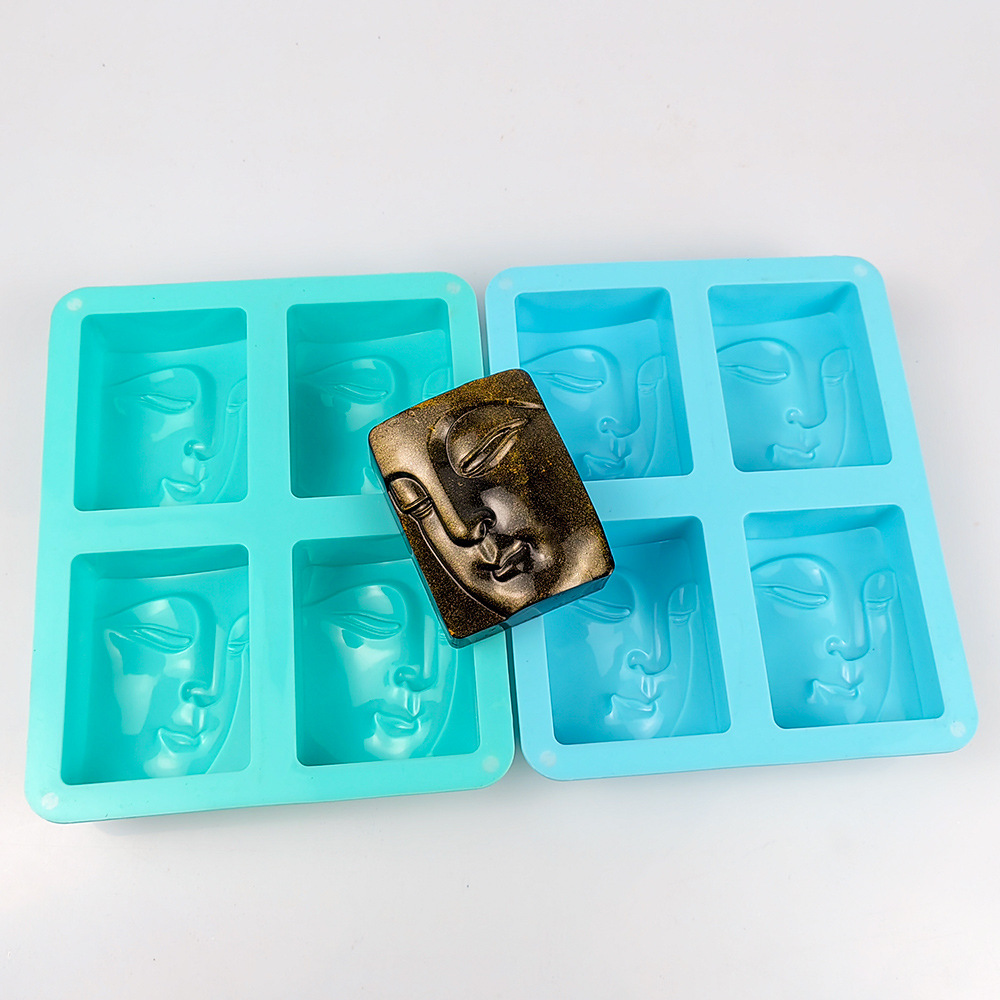 4 Holes Buddha Portrait Soap M - Candle Making Course recension och pris